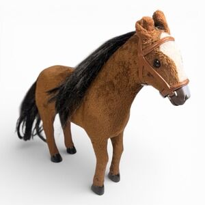 Paradise Horse - Soft‎ Brown Articulated Horse 20" x 22"